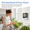 Hanging Desktop Table Clocks LCD Display Dual Temp Digital Humidity Monitor  Indoor Outdoor