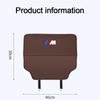 New Hots E60 PU Leather Car Seat Back Storage Bag Large Capacity Multifunction Organizer Pockets For BMW M1 M2 M3 M4 M5 M6 M7 M