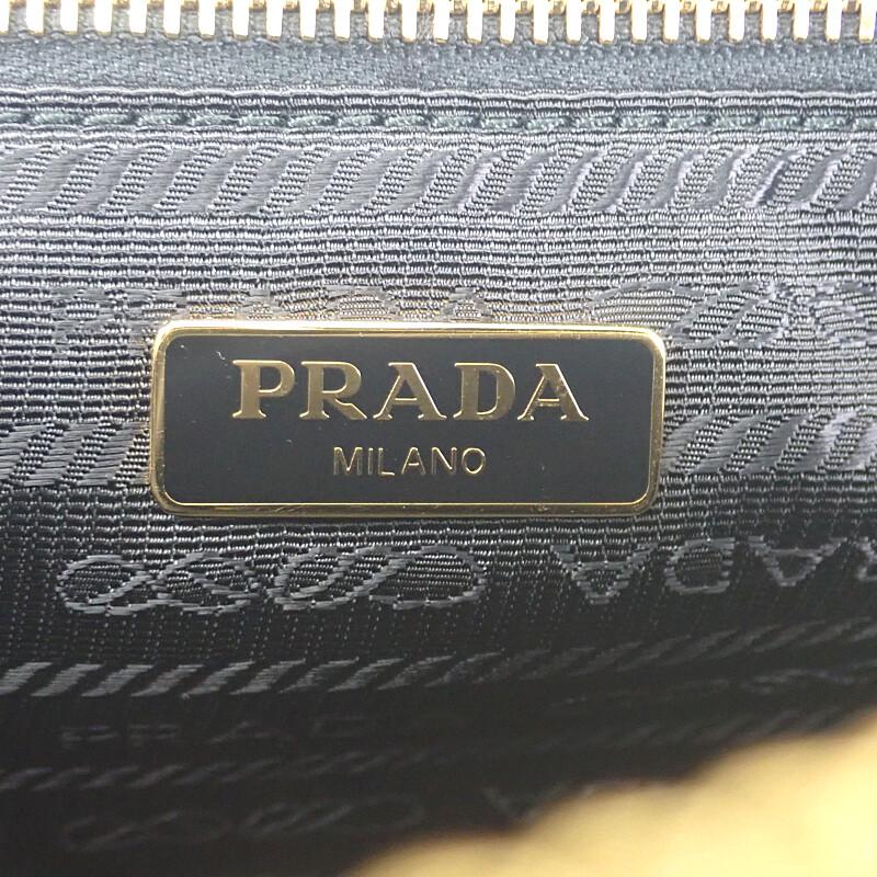 Prada 1NE005 Pouch Black Nylon Women