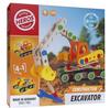 Plastic Construction Set Tactic Heros 4-in-1 Excavator, 170 Parts