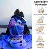 Custom 1pc Elsa's Winter Fantasy Blanket, Soft And Comfortable Blanket, Casual Warm, Camping Travel Blanket, Birthday Gift Q91065