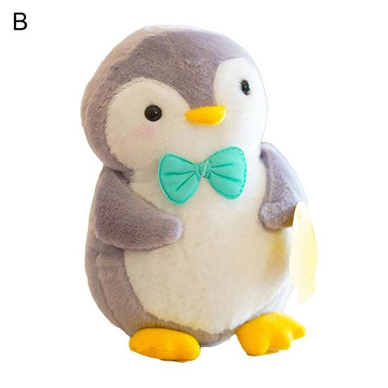 25cm Cartoon Penguin with Fruit Vegetable Plush Stuffed Toy Kids Gift Soft Doll