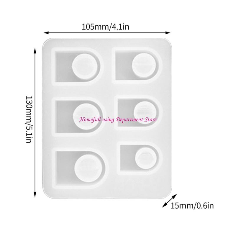Silicone Jewelry Molds for Epoxy Resin Wedding Finger Rings Jewelry Making