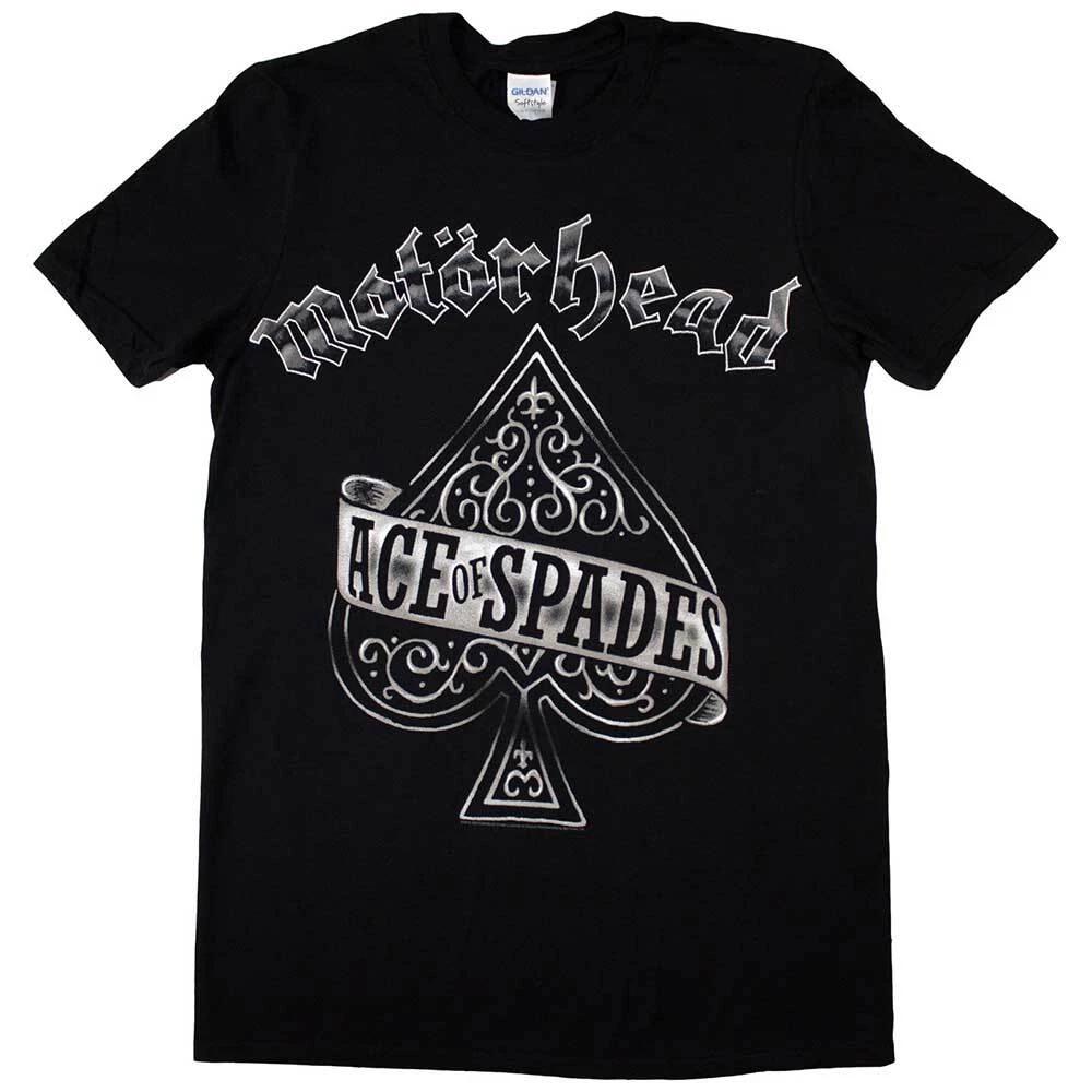 Motorhead  Ace Of Spades  Black T shirt - NEW S