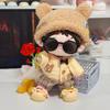 1 set Rabbit 20cm Cotton Doll Clothes Dress Plush Doll Clothes  Children's Gift
