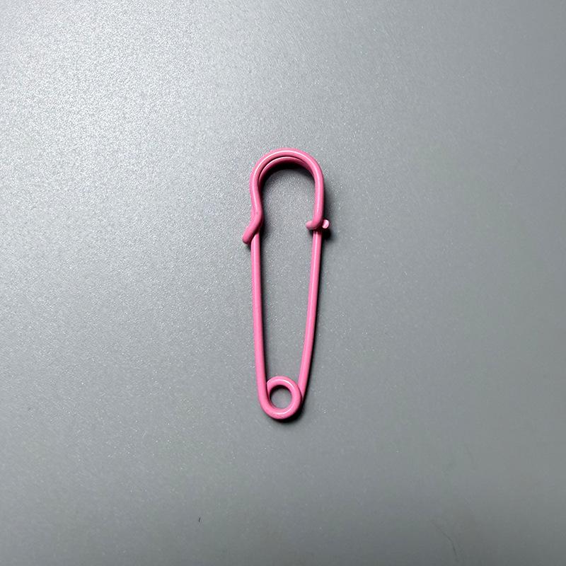 Colorful DIY Brooch Decoration: 75mm Safety Fixing Pin for Clothes