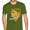 Printing Metal Gear Solid Fox Hound Tees For Men Popular England Style Tshirts Men Full Cotton Gothic Style Tees Shirt