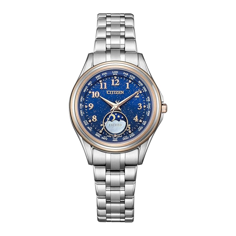 

[Citizen] watch Exceed limited pair watch YOZORA COLLECTION waterproof EE1016-66L ladies silver