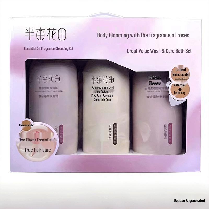 Little Dream Garden Essential Oil Hair & Body Care Set