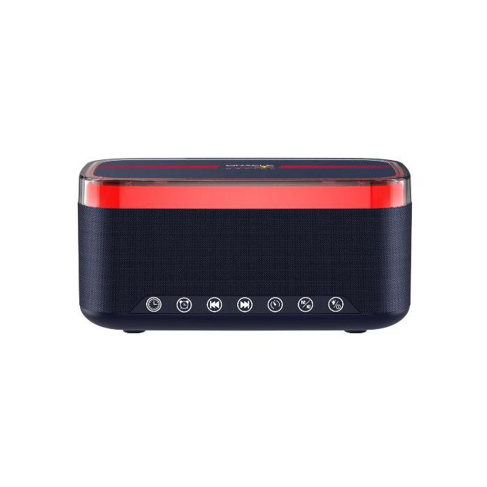 Haut-parleur Réveil - RED BULL - Modèle Noir - Bluetooth 5.0 - Radio FM - Écran LED Multicolore