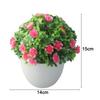 Outdoor Pot Plant Indoor Decor Garden Lifelike Table Plastic Pot Plant