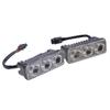 SMD LED DRL Fog Lights Bumper Lamps Daytime Running Lights Waterproof Design Car Lighting Accessories  2Pcs DC 12V 9W