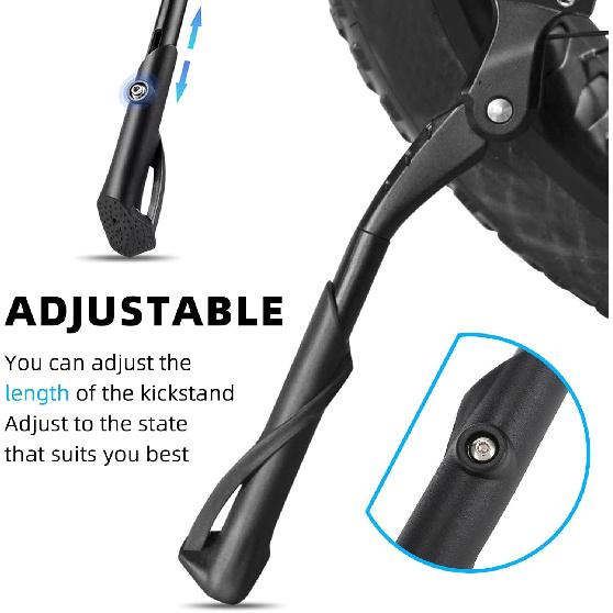 Kickstand for Ebike,Adjustable Kick Stand Side Support Stand for Bike Super 73 S1/Super 73 RX