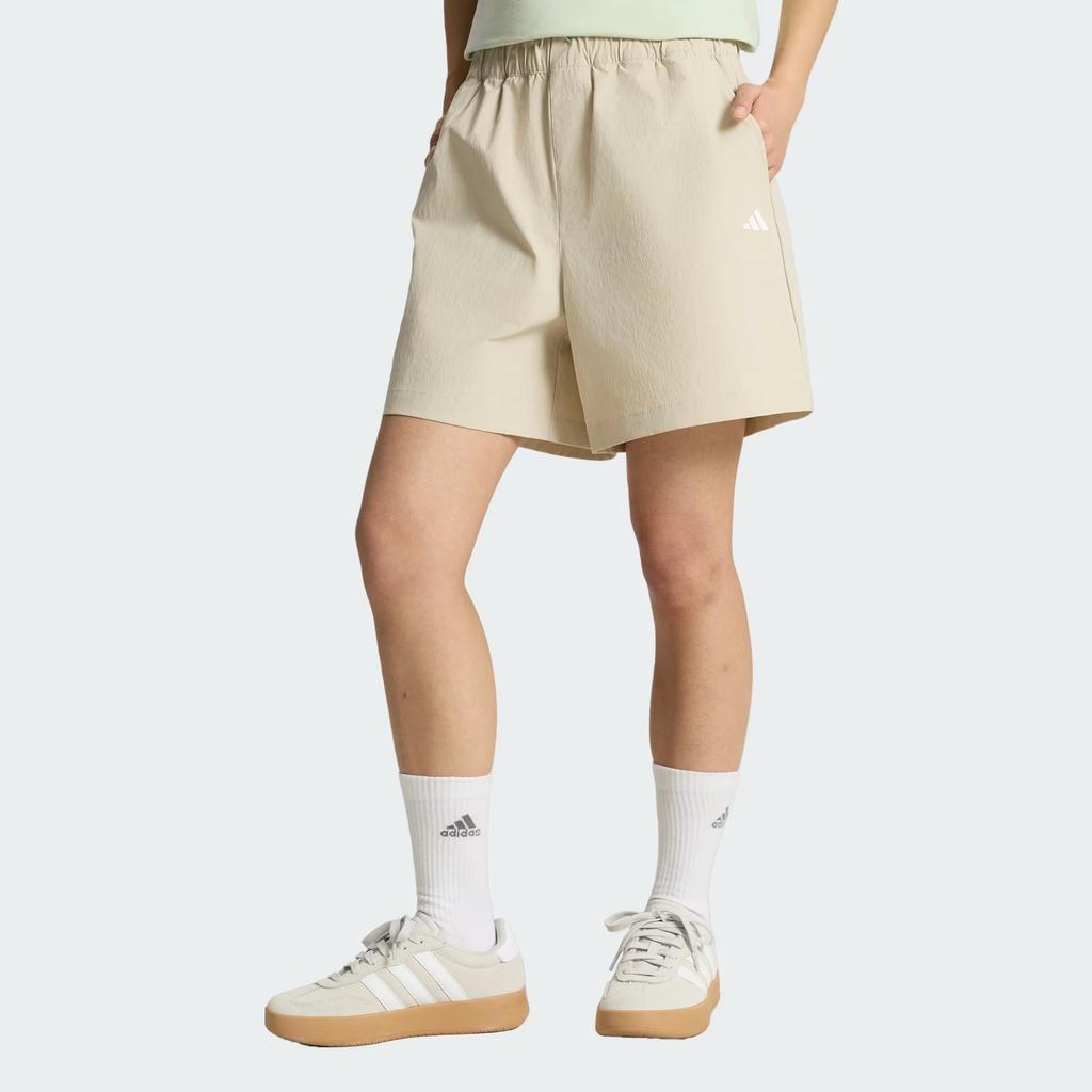 adidas Loose Woven Straight Leg Casual Shorts Women Shorts KX6811