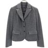 Made In Japan Wool Tailored Jacket Gray Women Used