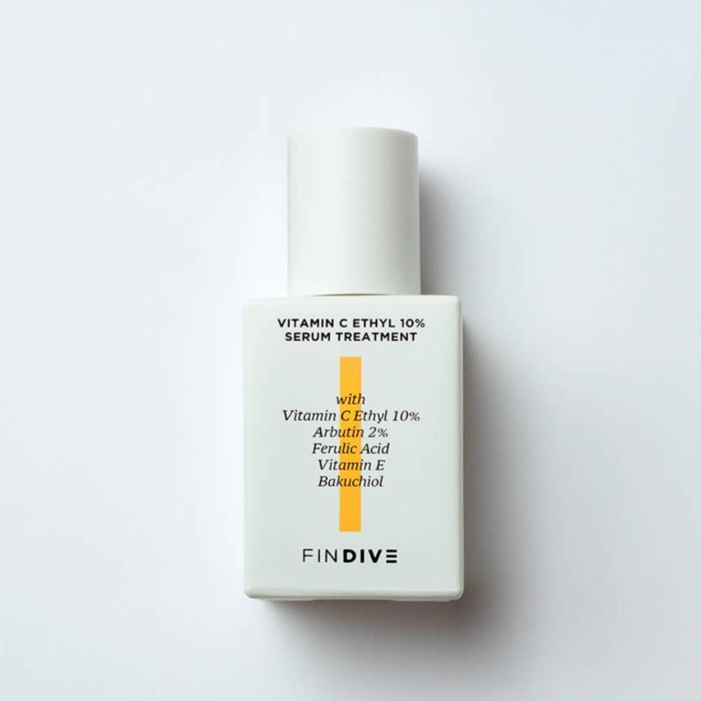 Findive Vitamin C Ethyl 10% Serum Treatment 30ml Brightening Dark Spot Correcting Anti Aging K-Beauty