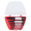 6Pcs Screw Extractor Efficient Fast Carbon Steel Lightweight Portable Screw Removal Tool for Broken