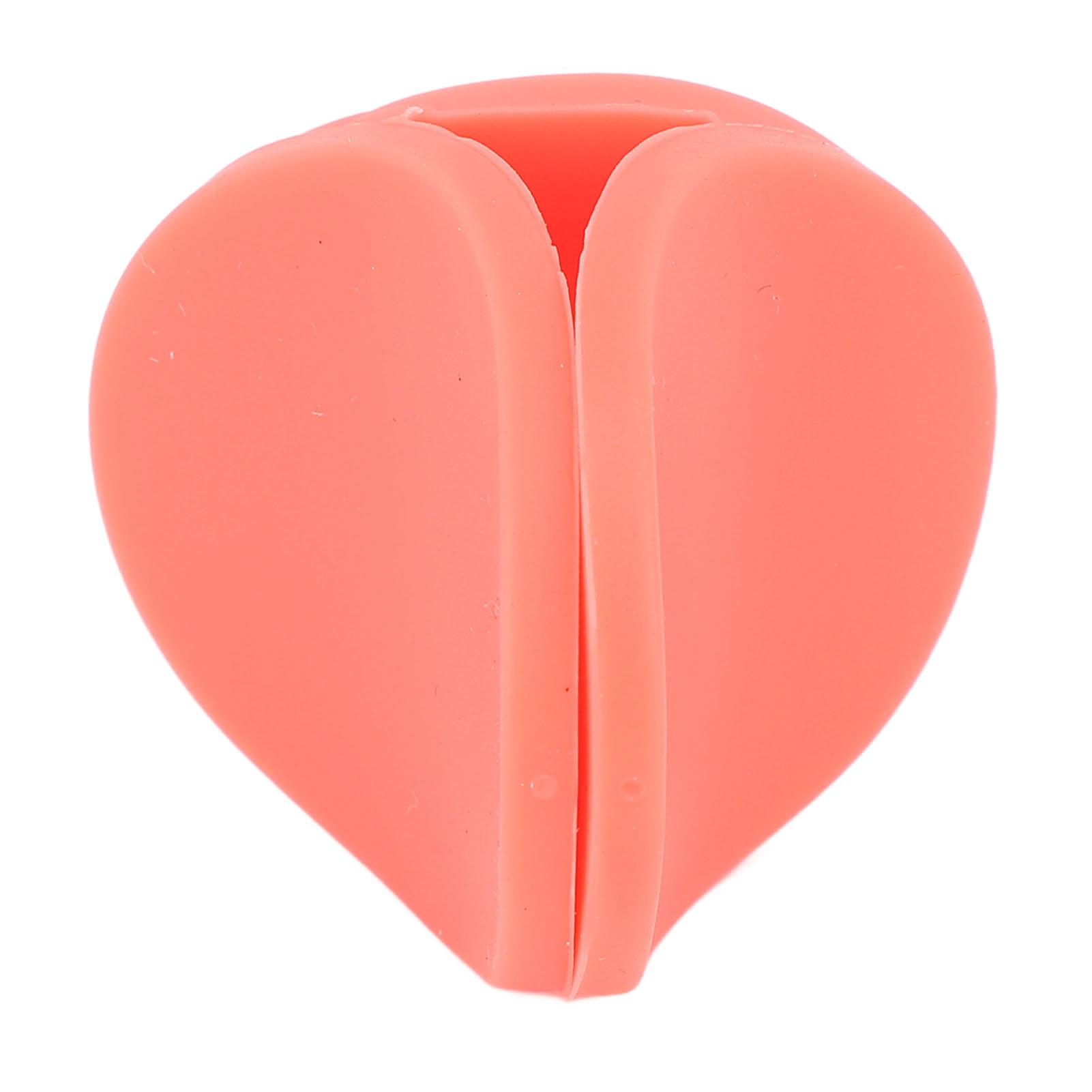 

Милый держатель для карточек, зажим для запечатывания, силиконовый настольный держатель для фотографий, подставка для фотобумаги оранжевый