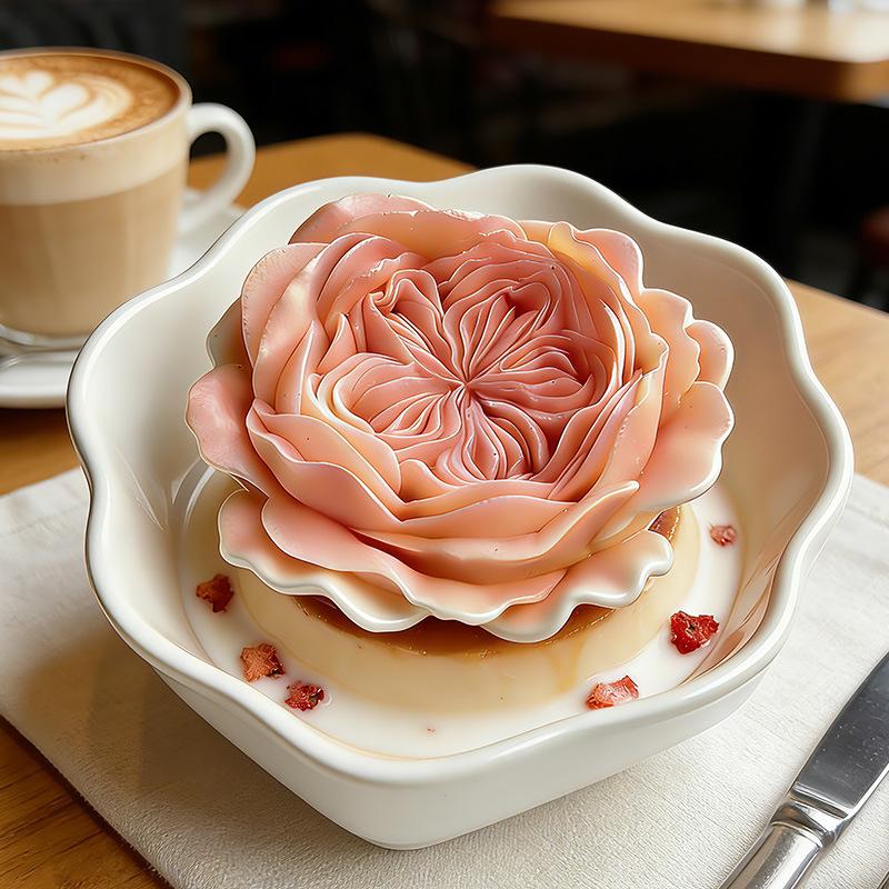 3D Blomform Blomform Silikonformar Gör-det-själv Is Bakverk Gelé Godisformar Choklad Sockerhantverk Silikon Tvålform Kök