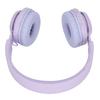 Kinder Bluetooth Kopfhörer Faltbar Verstellbar RGB Buntes Licht Headset mit Mikrofon für Kinder zum Lernen BT06C