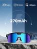 800w Pixelowe Inteligentne Okulary Rowerowe Outdoor z WiFi - Nagrywaj, Tłumacz i Rozpoznawaj Obiekty