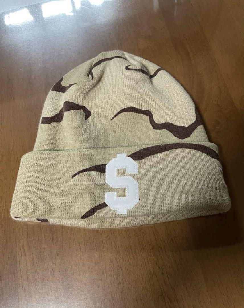 

[USED] Supreme camo knit hat