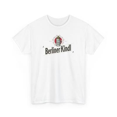 Tricou Topuri Tricou Berliner Kindl Weisse cu Inspirație Vintage, Tricou cu Bere Germană, Stil Retro