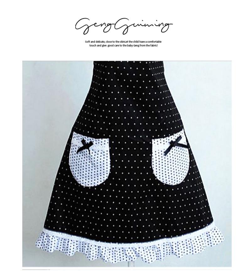 Korean Style Lace Apron - Fashionable, Oil & Stain-Proof Women's Kitchen Waist Apron