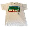 Vintage 1997 South Park Comedy Central Y2K Streetwear Tričko Přetištěné BÍLÉ Unisex Tričko