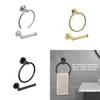 Towel Steel Stainless Ring And Tissue Holder Set Suitable For Daily Bathroom Use