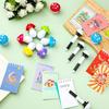 Kisston 48 Pcs Mushroom Party Favors Include 24 Pcs Mushroom Mini Notebooks and 24 Pcs Mushroom Pen Mushroom Notepads Ballpoint Pen Mushroom Gifts