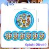 Ed Birthday Party Decorations Balloons Tableware Paper Cups Plates Tablecloth Party Decorating Accessorie For Boy Girl