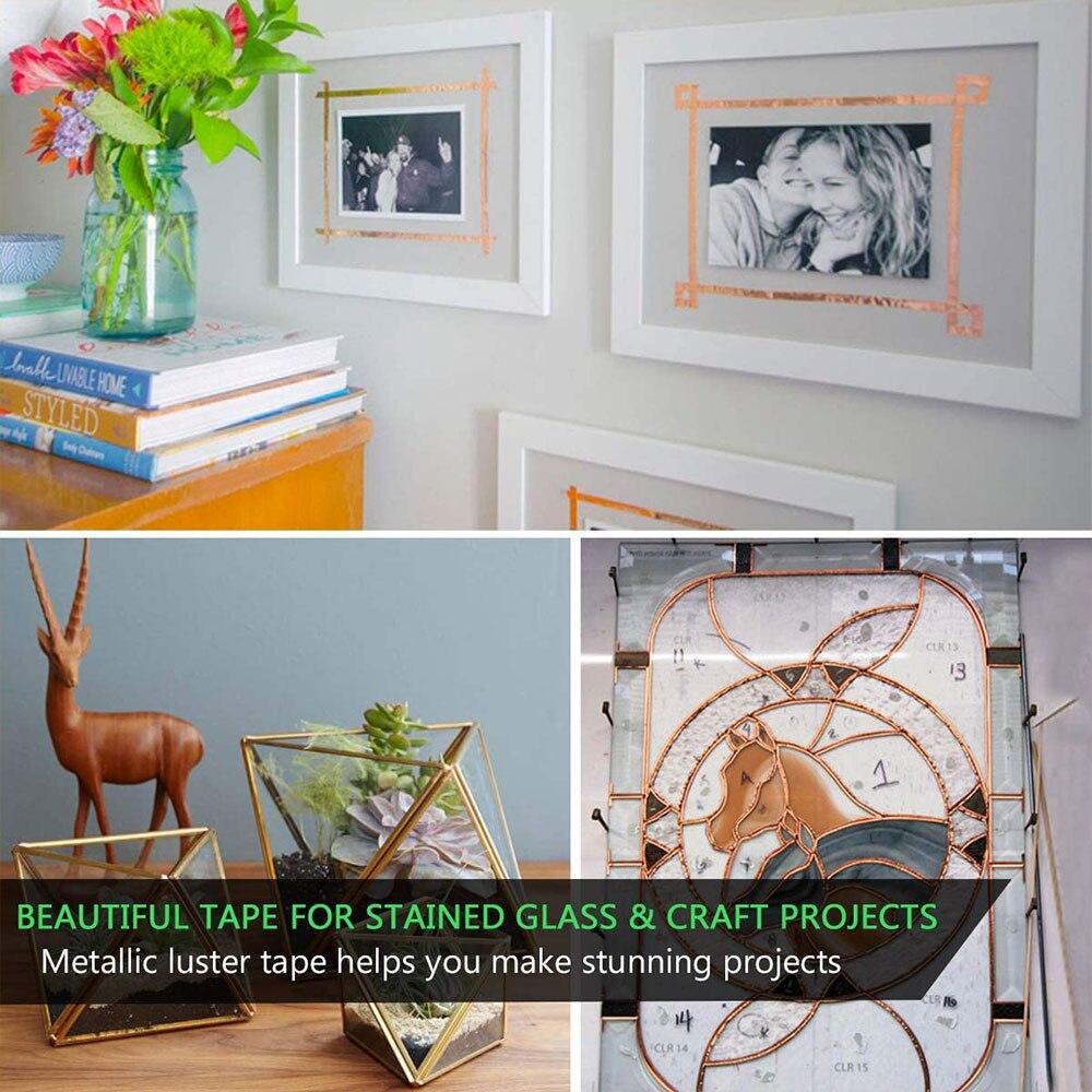 Taśma z folii miedzianej 20M z dwustronnym klejem przewodzącym do ekranowania EMI gitary Rzemiosło Naprawy elektryczne Obwód uziemiający