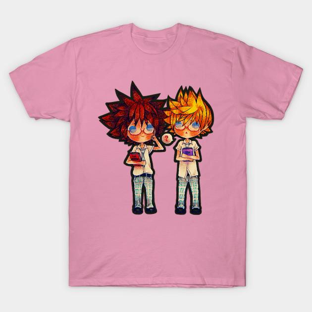 T Shirt Women Bookworms Sora And Roxas Harajuku Print Kawaii Tshirt Summer Short Sleeve Female T-Shirt Top Tee
