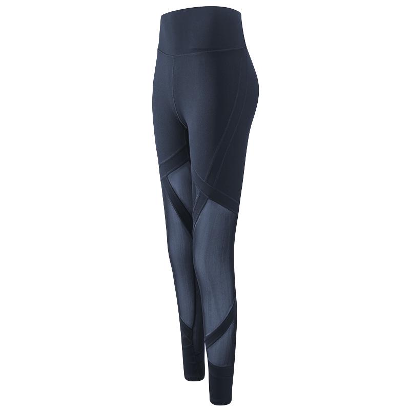 

Брюки для йоги из сетки с высокой талией: Дизайн для похудения и подтяжки бедер для модных женщин Medium синий