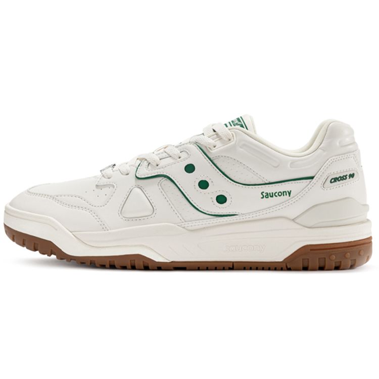 Saucony Cross 90 Comfortable Low-Top Sneakers Unisex Sneakers Off-White S79035-4