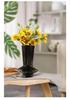 Modern Wabi-Sabi Marble Vase - Minimalist Decor for Home or Hotel