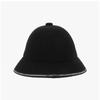 Kangol K3181st Schwarz-Weiß gestreifter Bucket Hat