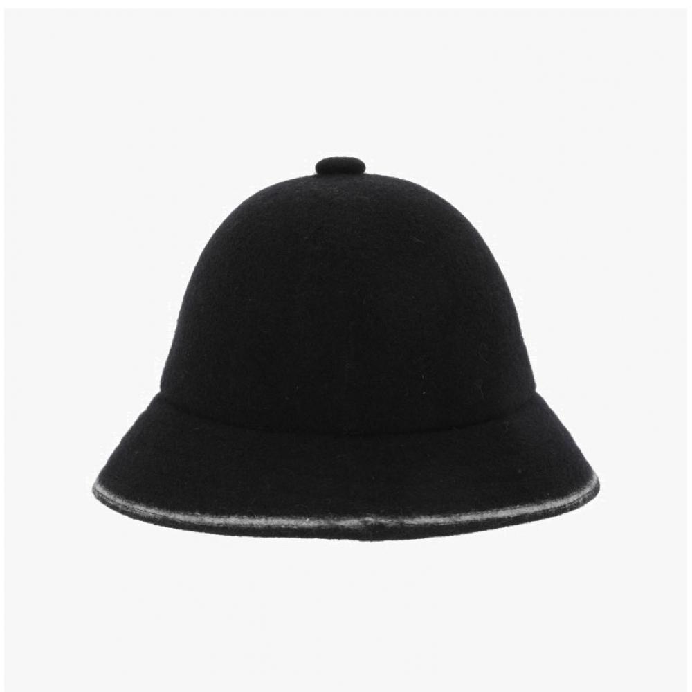 Kangol K3181st Schwarz-Weiß gestreifter Bucket Hat
