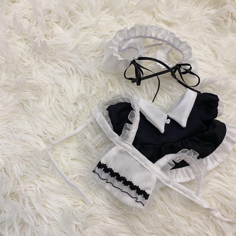 

20cm Cotton Doll Maid Dress Skirt 20cm