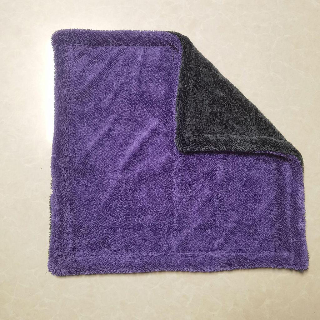 Double-sided Braided Car Wash Towel - Absorbent and Durable