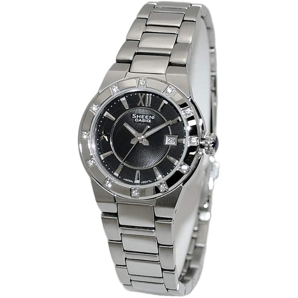 

CASIO CASIO SHEEN SHEEN Женские кварцевые часы SHE-4500D-1A [Параллельный импорт].