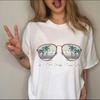 Women TShirt Retro Witch Style TShirt Y2K Aesthetic Casual Loose Fit Top Sun Moon Stars Harajuku Graphic Print Daily Streetwear