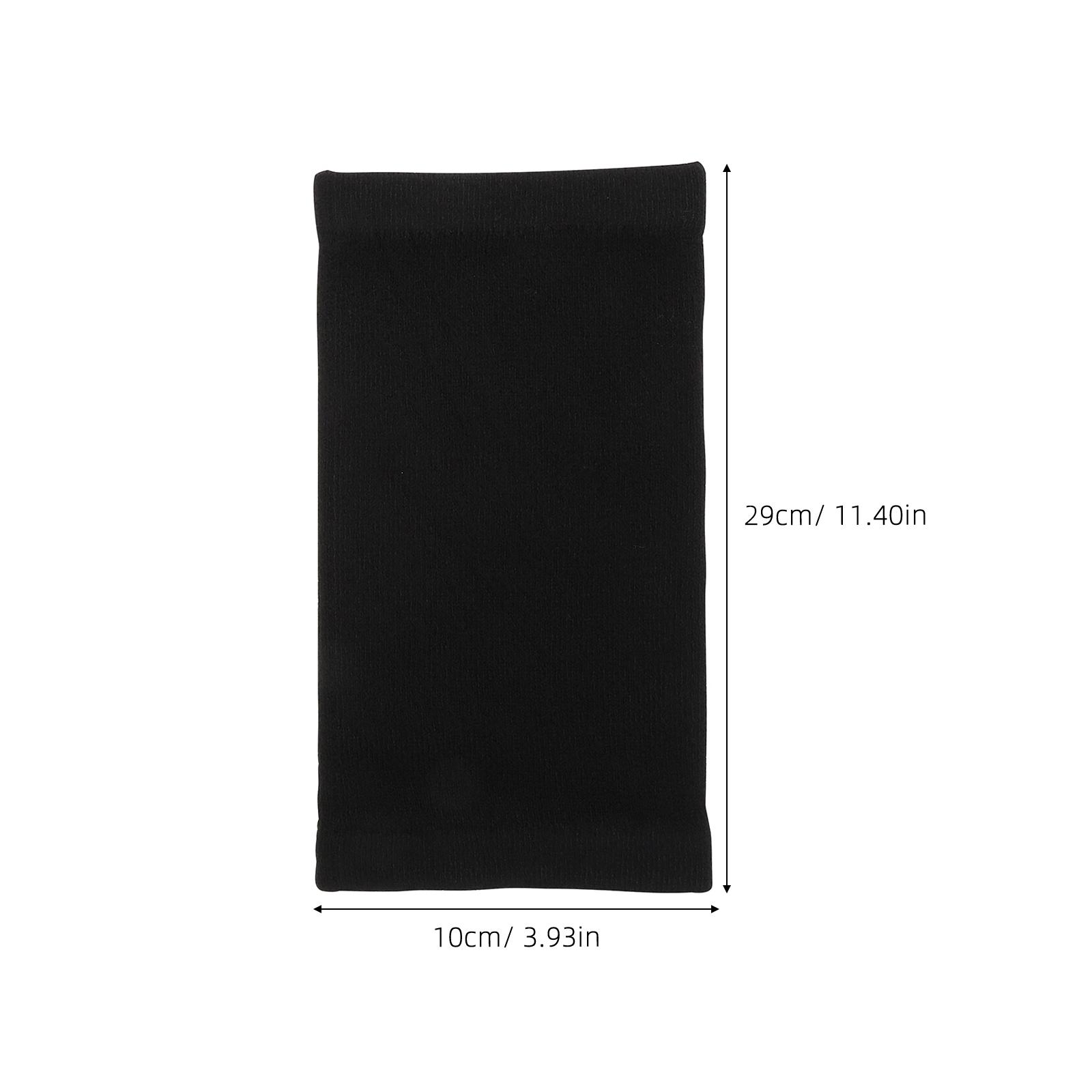 

2pcs Thickened Ankle Sleeve For Sports Use Elastic Compression Socks Fitness Support Pads Ankle Protector чорний