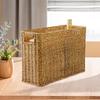 Woven Storage Basket Organizer Sturdy Multifunctional Simple Decorative Sundry for