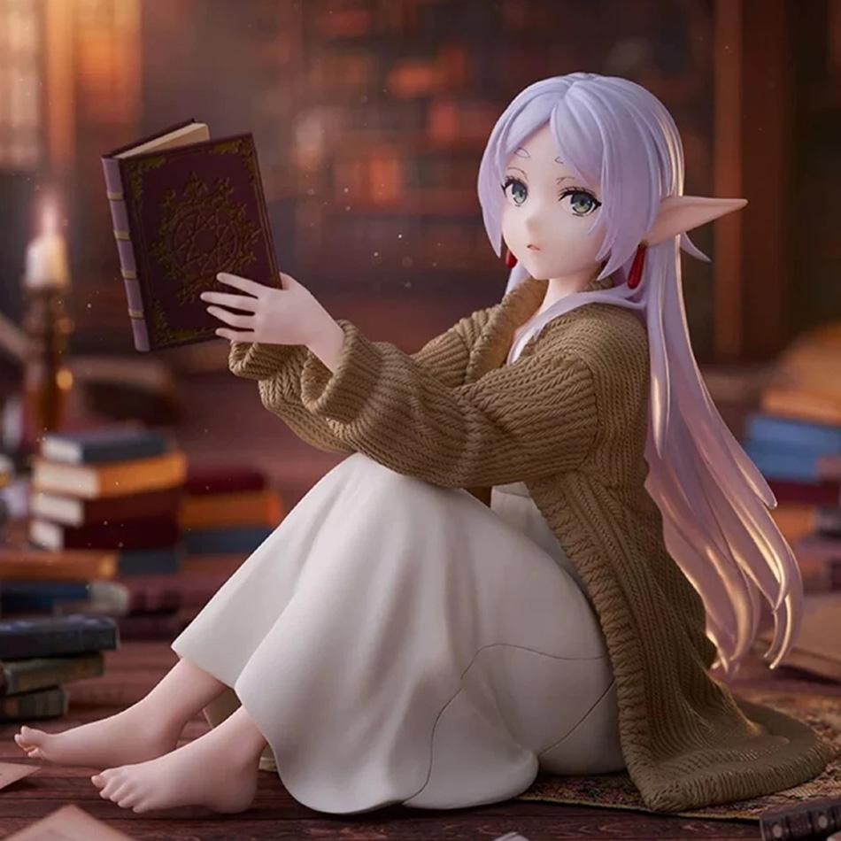 12CM Frieren Anime Figure - Cute Night-Suit Action Figurine Model Doll Toy for Desktop Collection beyond Journey's End