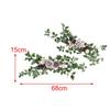 PEW Flowers for Chair Photography Props Decorative Wedding Aisle Decorations for Events Concerts Backdrop Ceremony Engagement