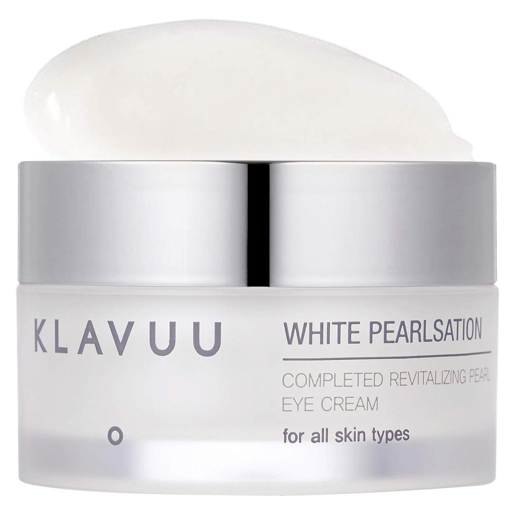 Klavuu WHITE PEARLSATION Completed Revitalizing Pearl Eye Cream, Anti-Aging, Moisturizing, KBeauty, Korean Cosmetics, Sample