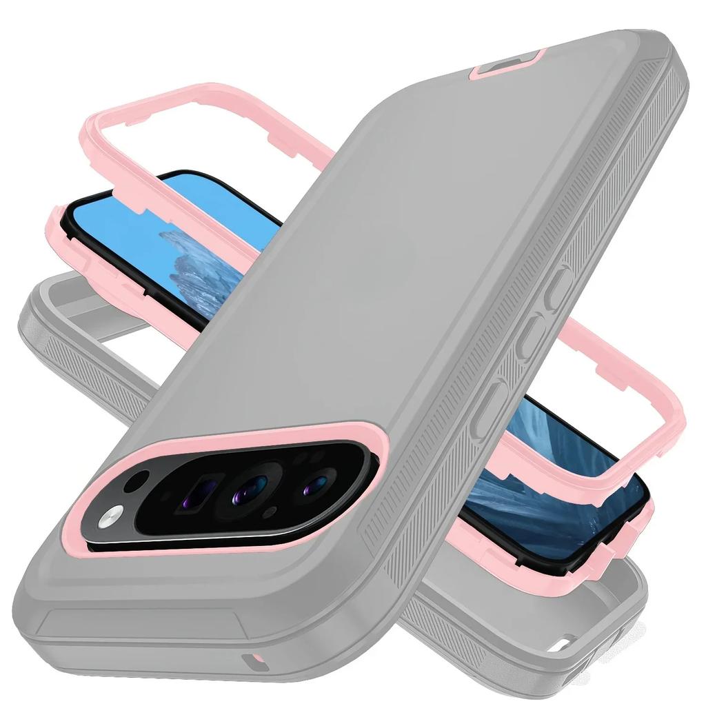 Heavy Duty OTT-BOX Defender Dustproof Case For Google Pixel 11 10 9 Pro XL 10A 9A TPU+PC Silicone Armor Shockproof Protect Cover