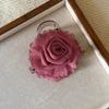 Mesh Hair Clip Rose Flower Floral Hairpin Sweet Hair Claw  Hair Accessories